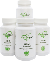 MSM SCHWEFEL 500 mg vegan 4er Set Kapseln