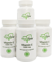 VITAMIN C 1000 mg vegan hochdosiert im 4er Set Kps