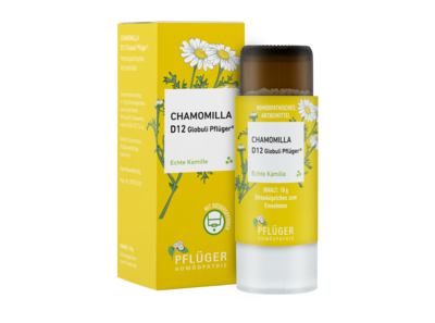 CHAMOMILLA D 12 Globuli Pflüger Globulispender