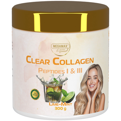 COLLAGEN CLEAR Glow Kollagen Peptide Lime-Minze