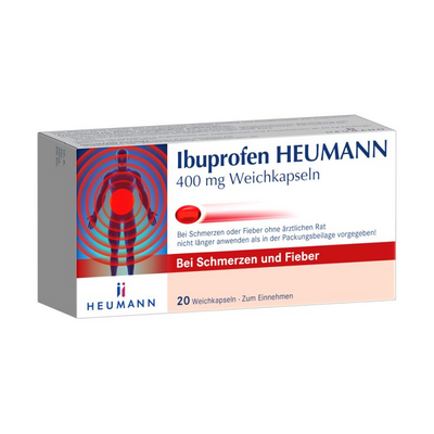 IBUPROFEN HEUMANN 400 mg Weichkapseln