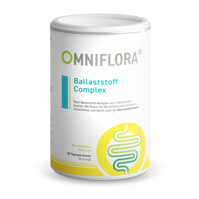OMNIFLORA Ballaststoff Complex+Niacin glut.fr.Plv.