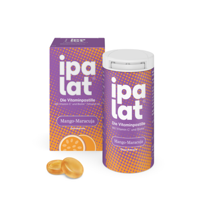 IPALAT Die Vitaminpastille Mango-Maracuja