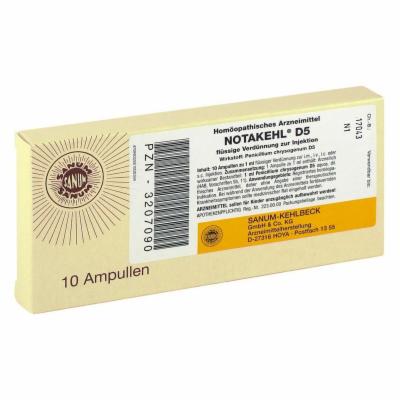 NOTAKEHL D 5 Ampullen