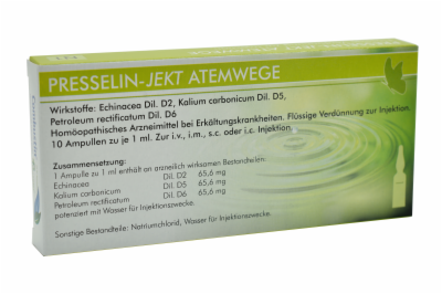 PRESSELIN-Jekt Atemwege Ampullen