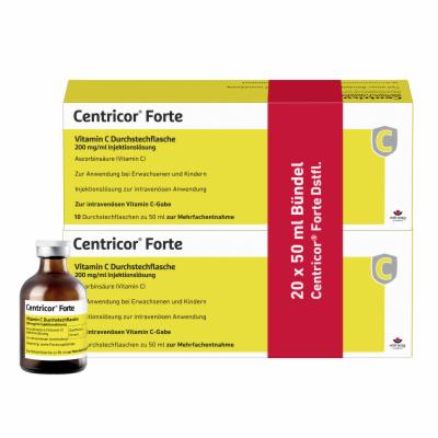 CENTRICOR Forte Vitamin C Dsfl. 200 mg/ml Inj.-L.
